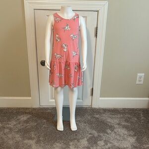 H&M Pink Dress with Animal Print